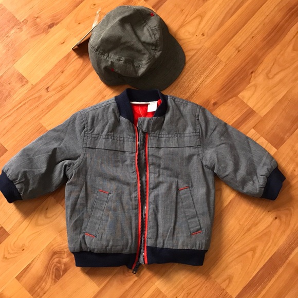 NWT Baby Boy Coat and Hat - Picture 1 of 6